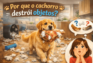 Por Que o Cachorro Destrói Objetos?