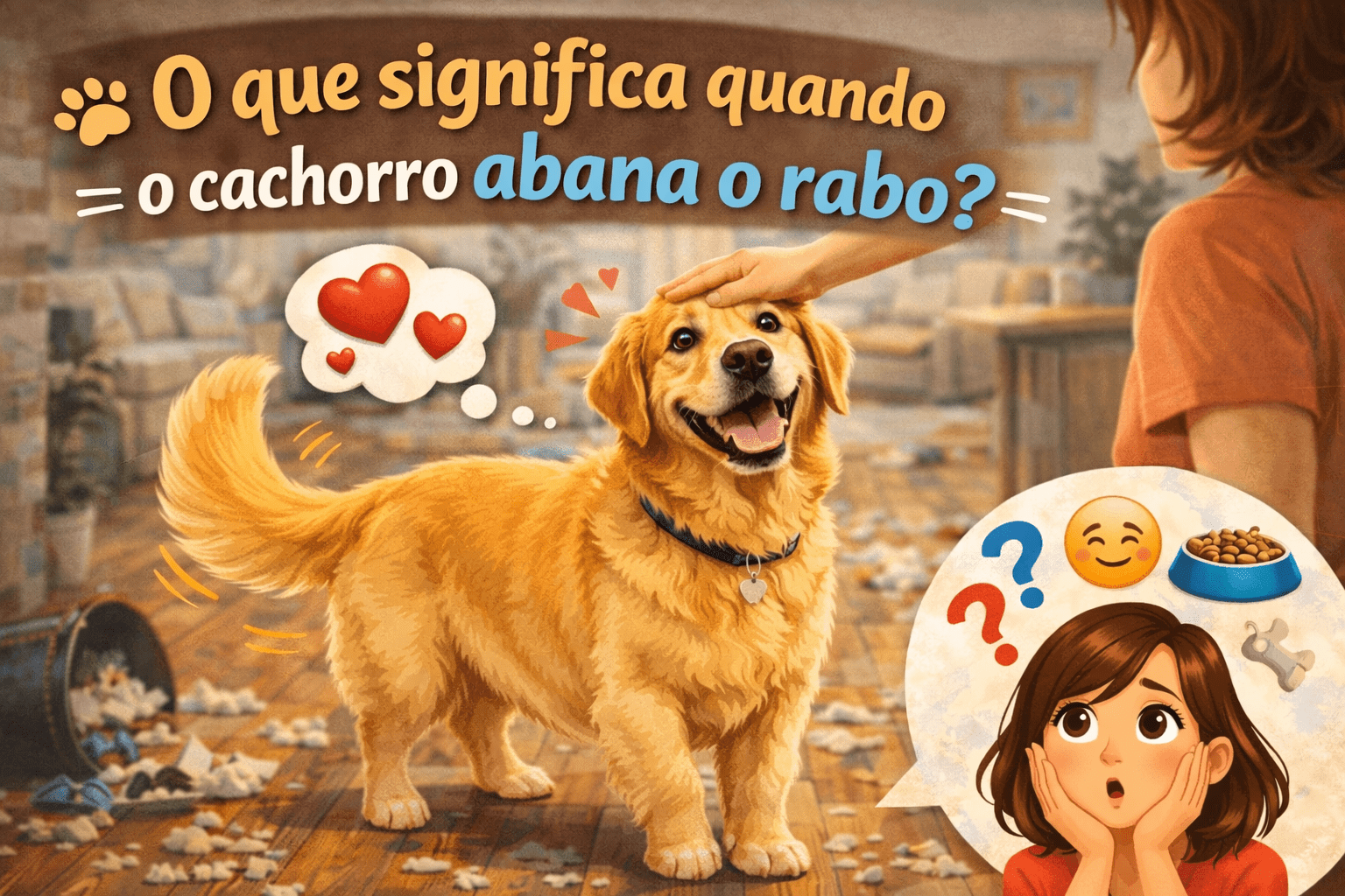 O Que Significa Quando o Cachorro Abana o Rabo?