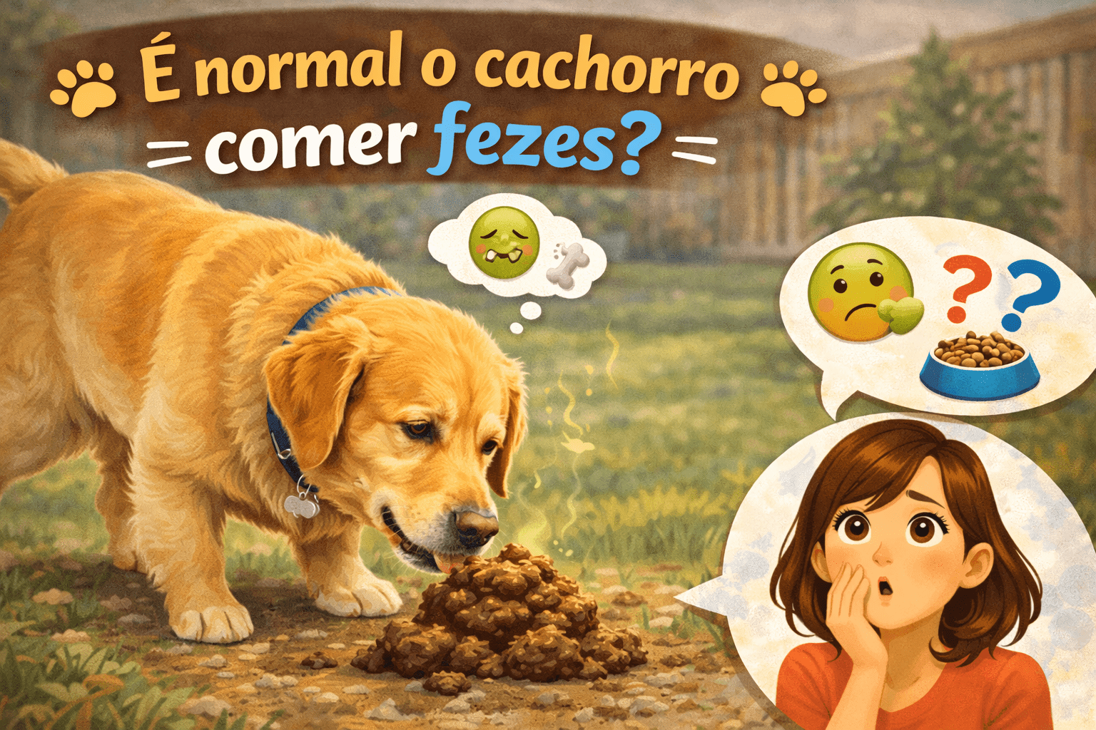 É Normal o Cachorro Comer Fezes?