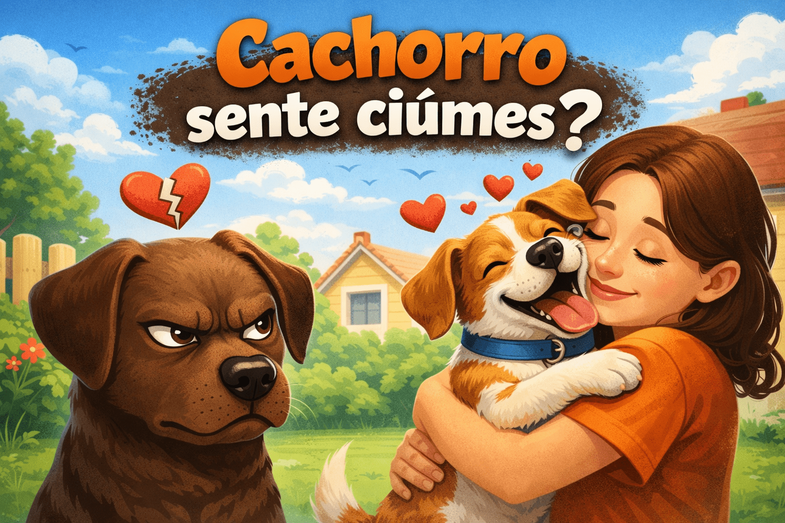 Cachorro Sente Ciúmes?
