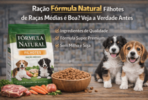 Ração Fórmula Natural Filhotes de Raças Médias é Boa