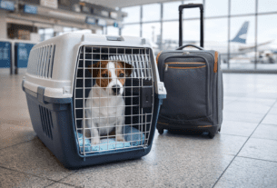 Transportadora para Cachorro em Avião