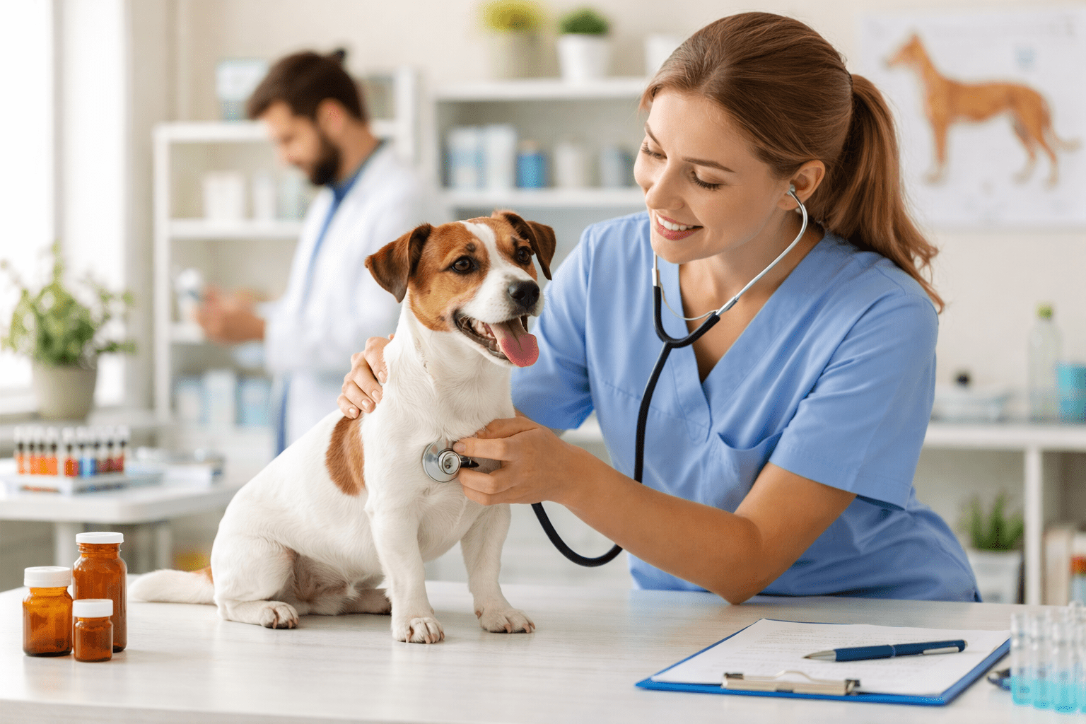 Exame Veterinário em Cachorro