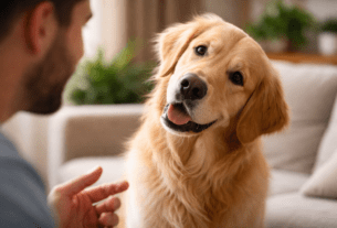 cachorro inclina a cabeça