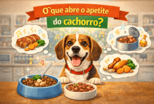 O que abre o apetite do cachorro?