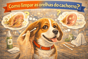 Como limpar as orelhas do cachorro?