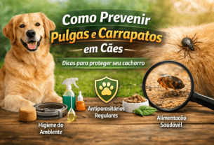 Como Prevenir Pulgas e Carrapatos em Cães