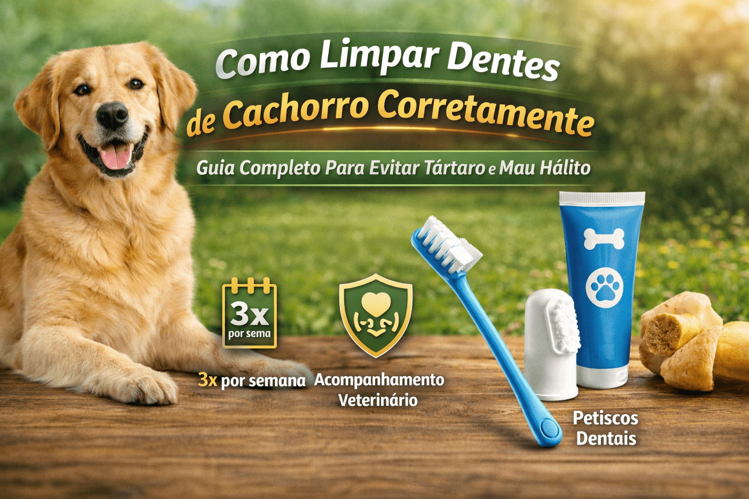Como Limpar Dentes de Cachorro Corretamente