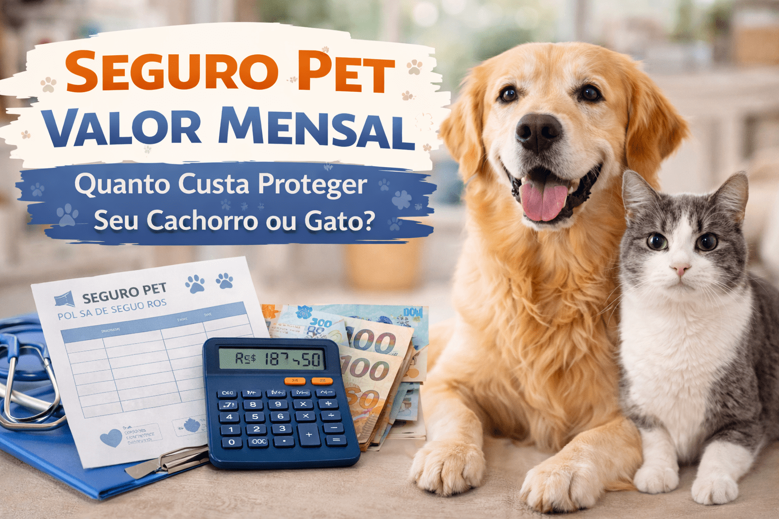 Seguro Pet Valor Mensal