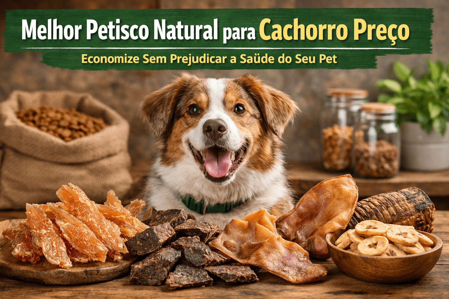 Melhor Petisco Natural para Cachorro Preço
