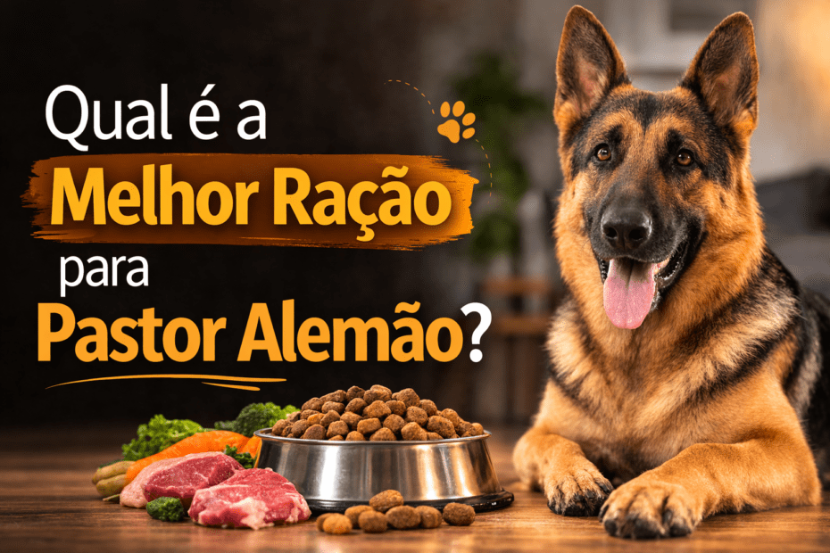 Qual é a Melhor Ração para Pastor Alemão