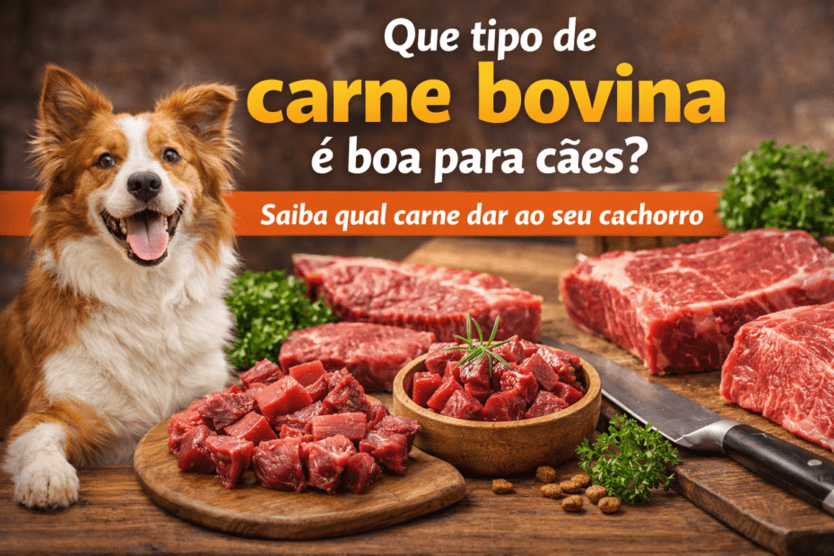 Que Tipo de Carne Bovina é Boa para Cães