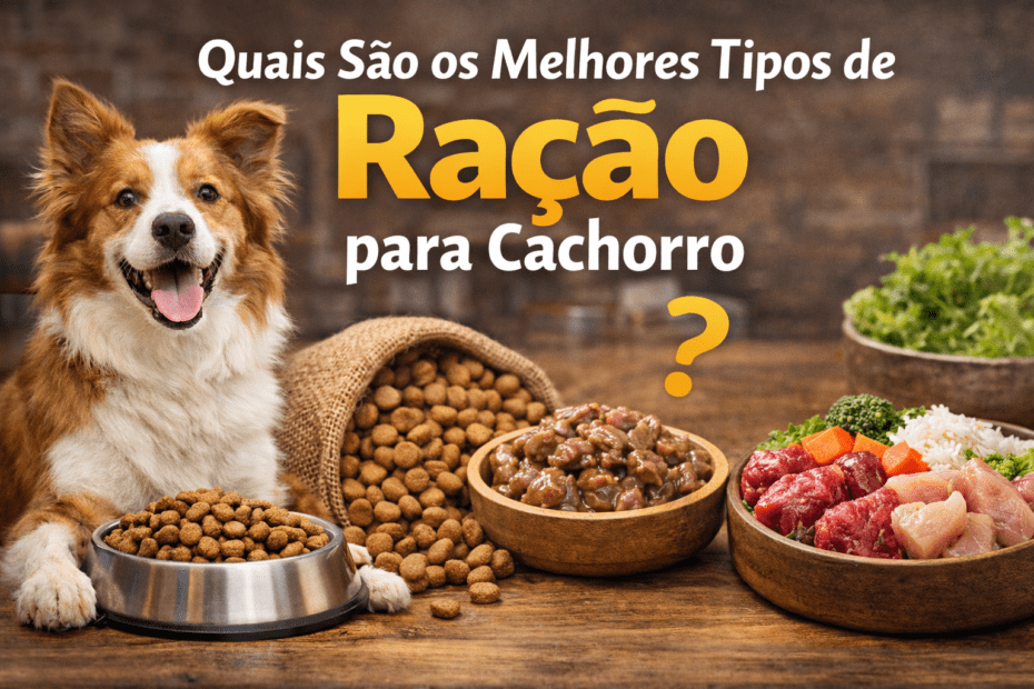 Quais São os Melhores Tipos de Ração para Cachorro