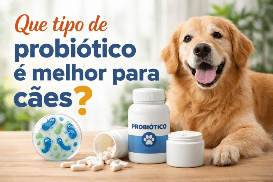 Que tipo de probiótico é melhor para cães