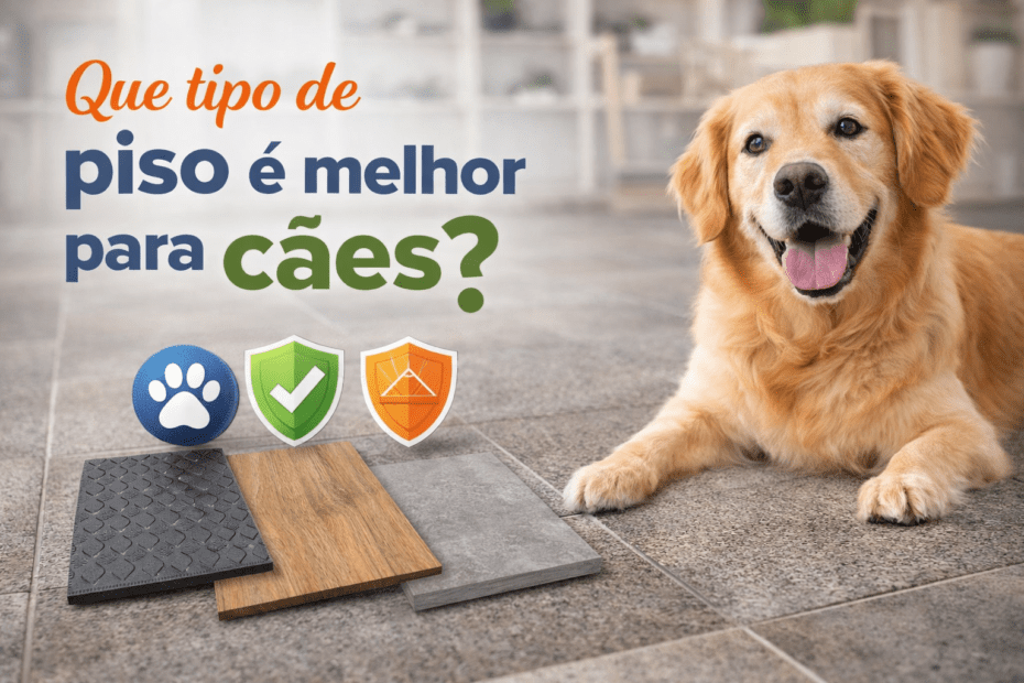 Que tipo de piso é melhor para cães