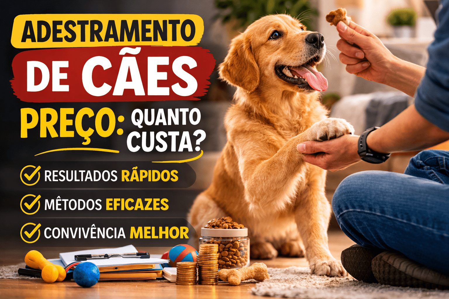Adestramento de Cães Preço