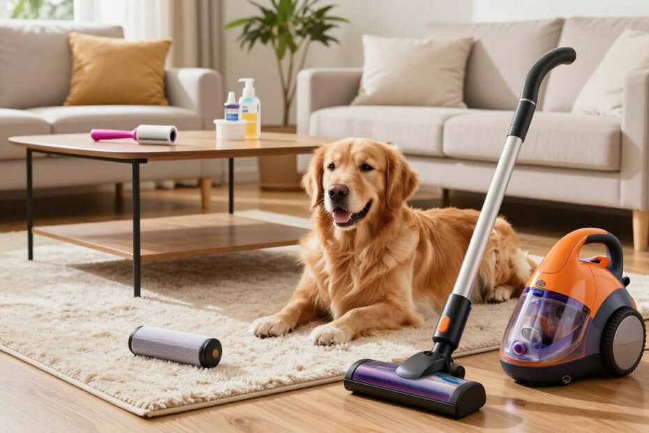 Como acabar com pelos de cachorro pela casa