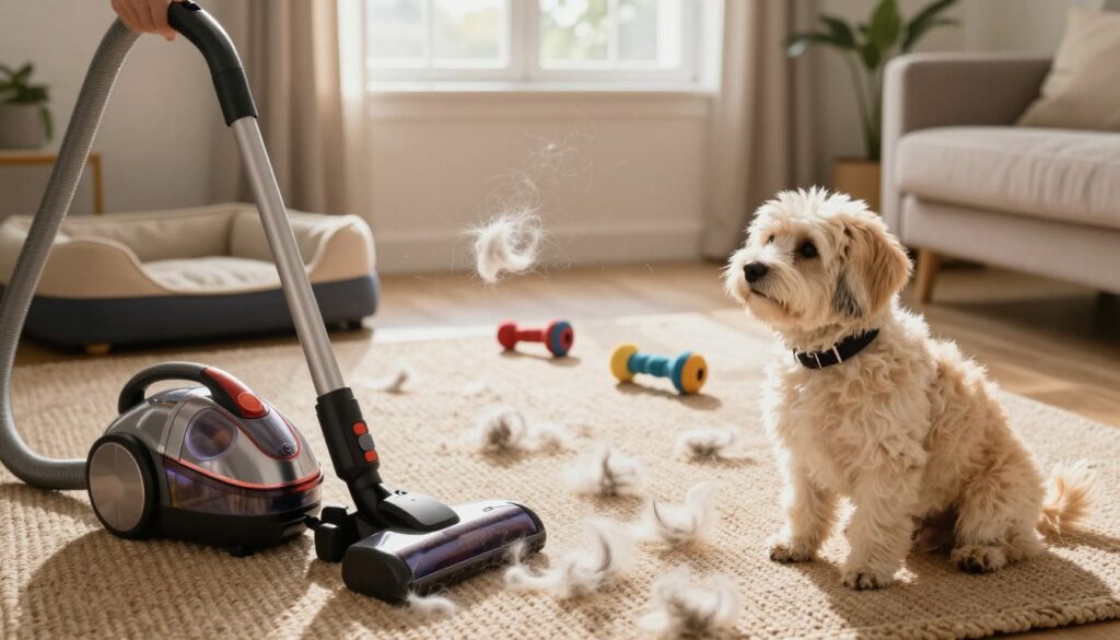 Reduzir pelos de cachorro em casa